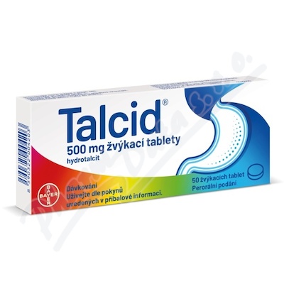 Talcid 500mg tbl.mnd.50 I