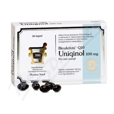 Pharma Nord Bioaktivní Q10 Uniqinol 100mg cps.30