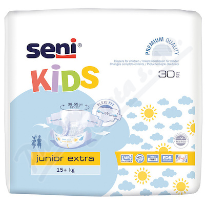 Seni Kids inkon.plen.kalh.junior extra 15+kg 30ks