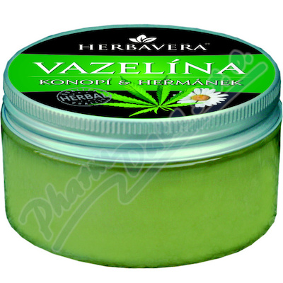 Konopná vazelína 8% s heřmánkem HERBAVERA 100ml