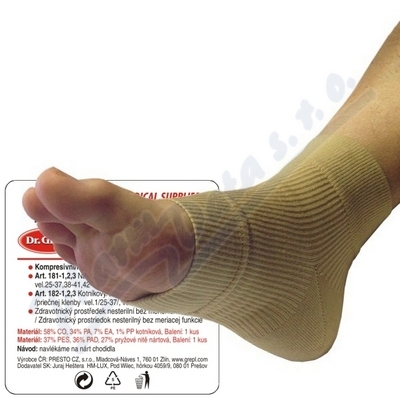 DR.GREPL Bandáž kotníková vel.42-47