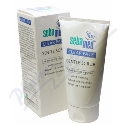 SEBAMED Clear face jemný peeling 150ml