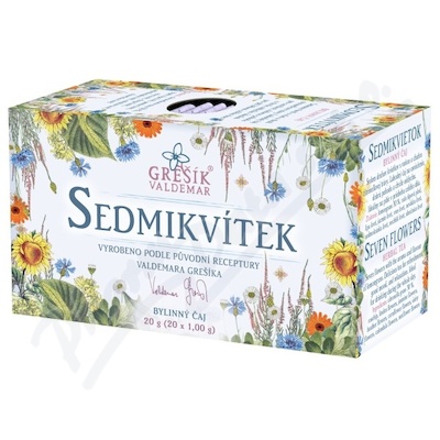 Grešík Sedmikvítek čaj 20x1g