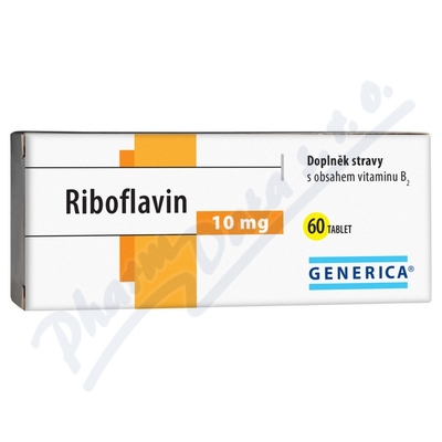 Riboflavin tbl.60 Generica