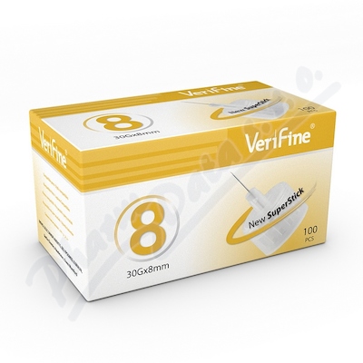 Verifine 8 Jehly 30G 0.30x8mm 100ks
