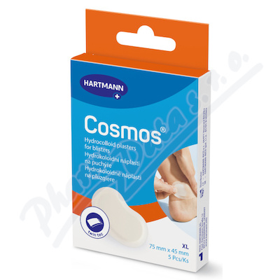 Cosmos náplasti na puchýře XLTwin tec 45x75mm 5ks