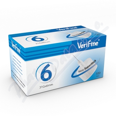 Verifine 6 Jehly 31G 0.25x6mm 100ks