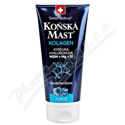 SwissMedicus Koňská mast kolagen forte chlad.200ml