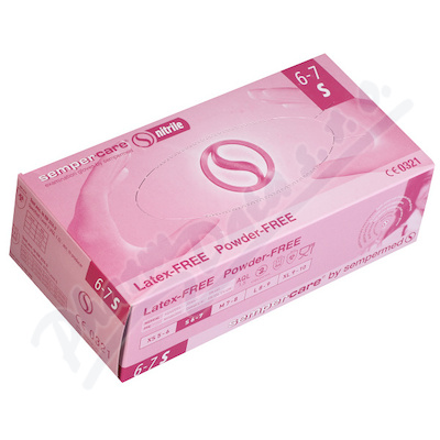 Rukavice vyš.SemperCare nitril S/100ks