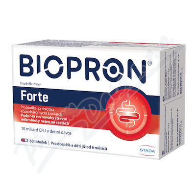 Biopron Forte probiotika a prebiotika tob.60