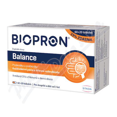 Biopron Balance probiotika tob.60+20