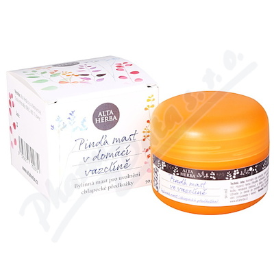 Pinďa mast v domácí vazelíně 50g