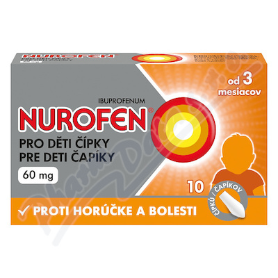 Nurofen pro děti 60mg sup.10