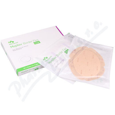 Mepilex Border Flex krytí (ovál) 15x19cm 5ks