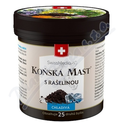SwissMedicus Koňská mast s rašelinou chlad.250ml