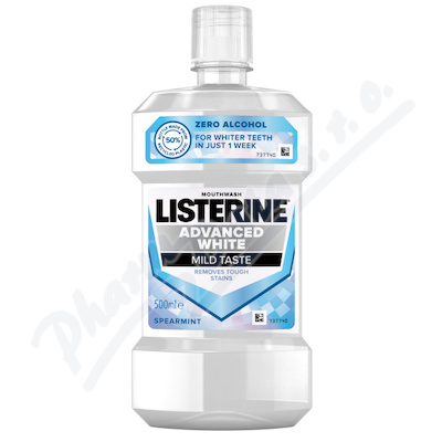LISTERINE Advanced White mild taste 500ml