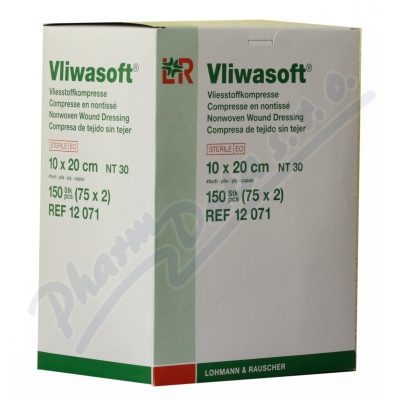 Komprese Vliwasoft ster.10x20cm/4vr.150ks