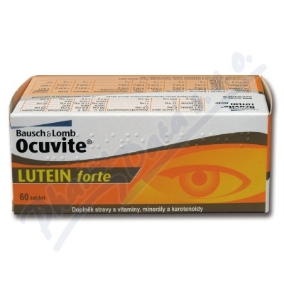 Ocuvite LUTEIN forte tbl.60 Bausch+Lomb