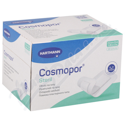 Hartmann Cosmopor náplast sterilní 7.2x5cm 50ks