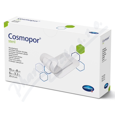 Hartmann Cosmopor náplast sterilní 15x8cm 25ks