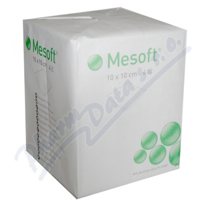 Mesoft komprese nesterilní 10x10cm 100ks