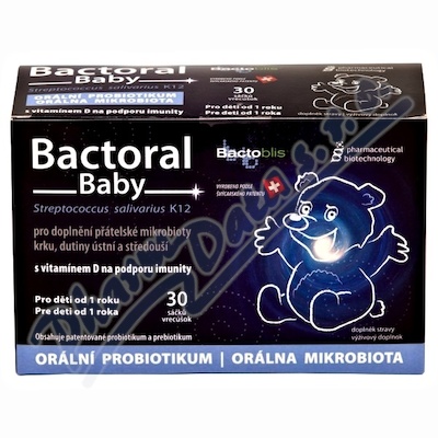 Favea Bactoral Baby s vitamínem D 30x1.5g