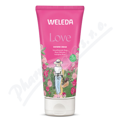 WELEDA LOVE Růžový sprchový krém 200ml