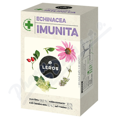 LEROS Echinacea imunita čaj 20x1.5g