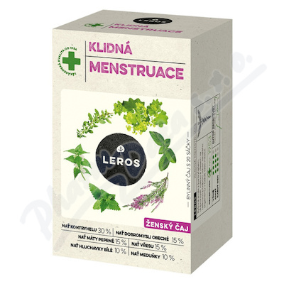 LEROS Klidná menstruace čaj 20x1.5g
