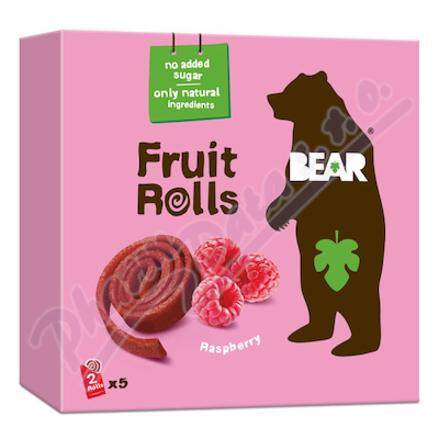 BEAR Fruit Rolls Raspberry 5x20g