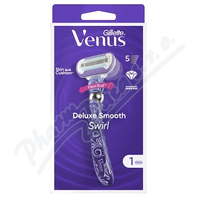 Gillette Venus Deluxe Smoot.Swirl str.+1 náh.hlav.