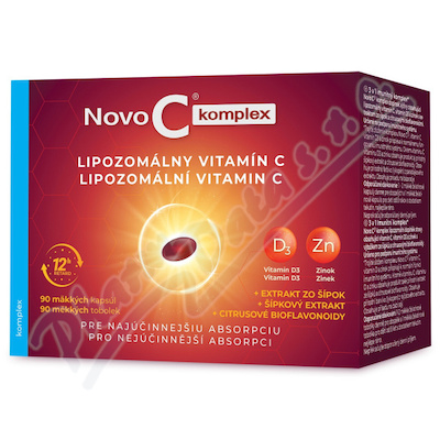 Novo C komplex Lipozomální vitamín C tob.90