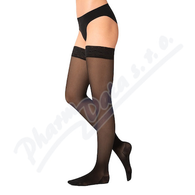 RELAX PREMIUM stehen.punčochy vel.M black magic