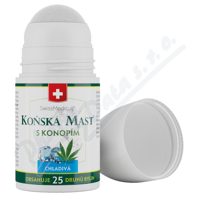 Swissmedicus Koňská mast s kon.chlad.roll on 90ml