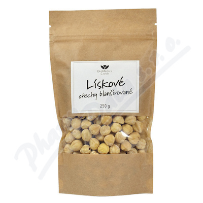 Lískové ořechy blanšírované 250g EkoMedica
