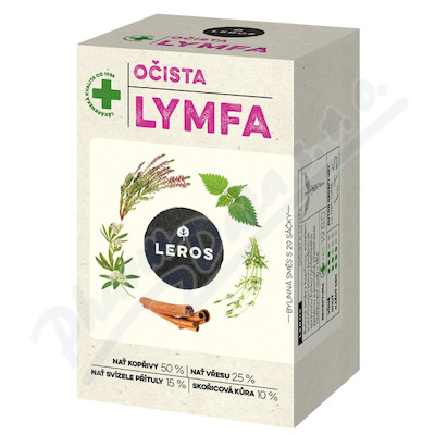 LEROS Očista lymfa čaj 20x1.5g