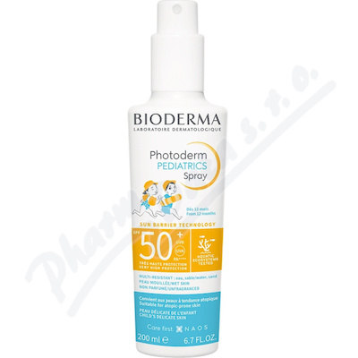 BIODERMA Photoderm PEDIATRICS sprej SPF50+ 200ml