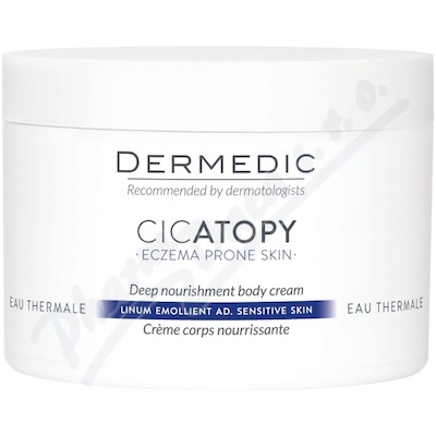DERMEDIC Linum Emolient CICATOPY tělový krém 225ml