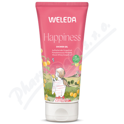 WELEDA HAPPINESS Grepový sprchový gel 200ml