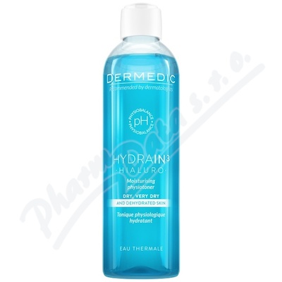 DERMEDIC Hydrain3 hydr.tonik.velmi such.pleť 200ml