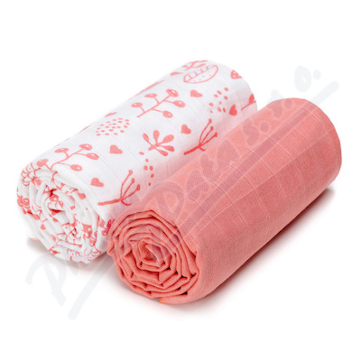 T-TOMI Látkové osušky 100x90cm 2ks Nature