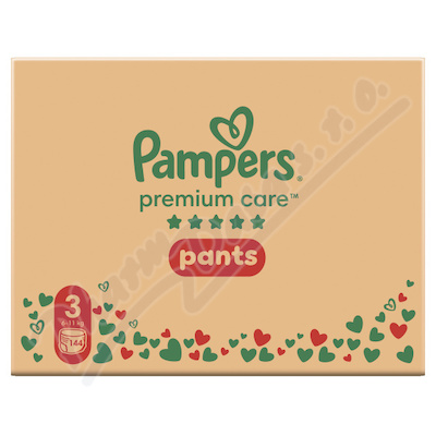 Pampers Premium Care Pants 3 pl.kalh.6-11kg 144ks