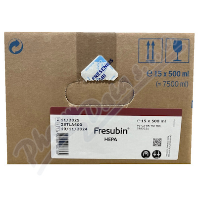 Fresubin Hepa por.sol.15x500ml