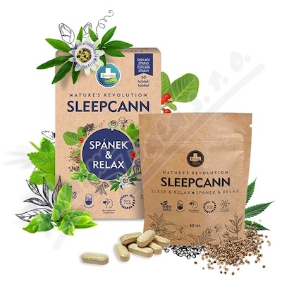 Annabis Sleepcann Spánek&Relax tbl.60