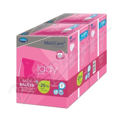 MoliCare Lady Pants inkont.7 kap.M duopack2x8ks