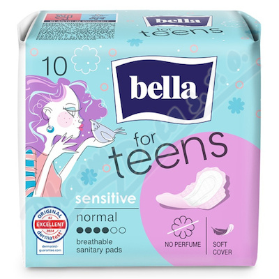 Bella for teens hygienické vložky Sensitive 10ks