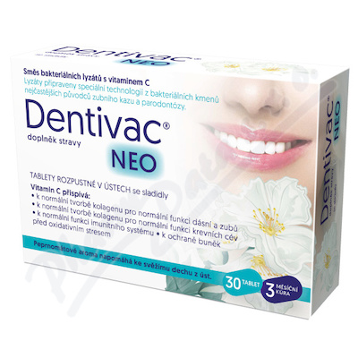 Dentivac NEO s vitaminem C tbl.30
