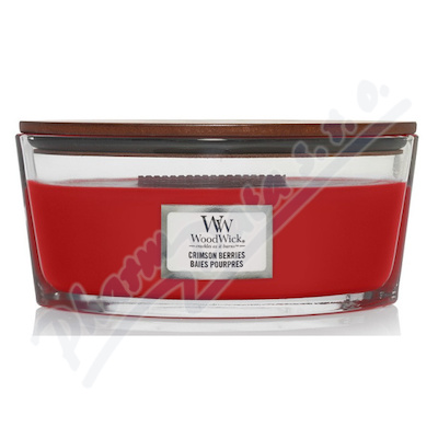 WoodWick Crimson Berries vonná svíčka 453.6g
