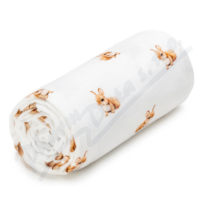 T-TOMI Mušelínová osuška 100x120cm 1ks Bunny