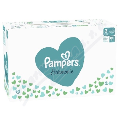 Pampers Harmonie 3 plenky 6-10kg 186ks